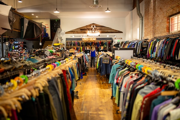 Outdoor adventure gear retail store